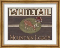 Framed Lodge Sign VI