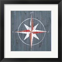 Framed Nautical Plank III