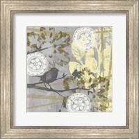Framed Serene Bird & Branch II