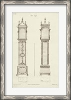 Framed Chippendale Clock Cases I