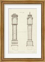 Framed Chippendale Clock Cases II