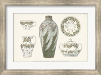 Framed Sevres Porcelain Collection I