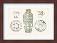 Framed Sevres Porcelain Collection II