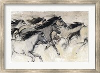 Framed Horses in Motion I