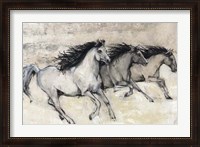 Framed Horses in Motion II