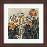 Framed Floral Cutout I