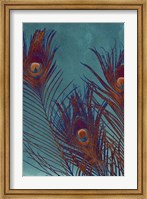 Framed Luxe Plumes I