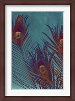 Framed Luxe Plumes I
