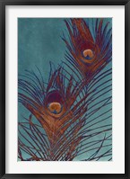 Luxe Plumes II Framed Print