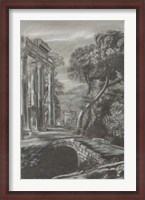 Framed Classical Landscape Triptych I
