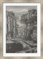 Framed Classical Landscape Triptych I
