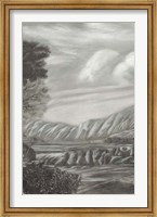 Framed Classical Landscape Triptych II