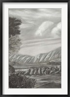 Classical Landscape Triptych II Framed Print