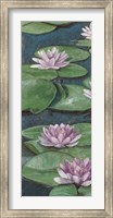 Framed Tranquil Lilies I