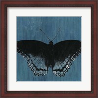 Framed Chambray Butterflies II