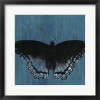 Framed Chambray Butterflies II