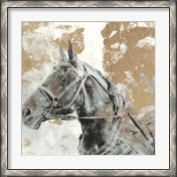 Framed Driving Horses I