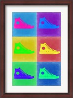 Framed Shoe Pop Art 2
