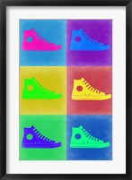 Framed Shoe Pop Art 2