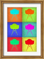 Framed Eames Chair Pop Art 2