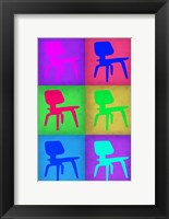 Framed Eames Chair Pop Art 5
