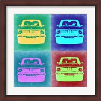 Framed BMW 2002 Pop Art 1