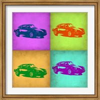 Framed Porsche Pop Art 1