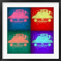 Framed Alfa Romeo Pop Art 1