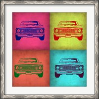 Framed Chevy Camaro Pop Art 1