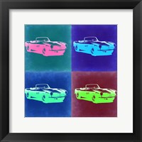 Framed BMW 507 Pop Art 2