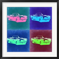 Framed BMW 507 Pop Art 2