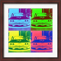 Framed BMW Front Pop Art 3