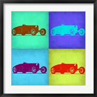 Framed Bugatti Pop Art 1