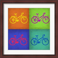 Framed Vintage Bicycle Pop Art 1