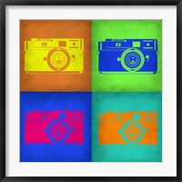 Framed Camera Pop Art 1