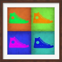 Framed Shoe Pop Art 1