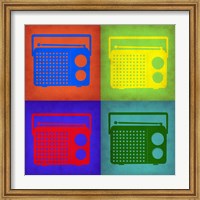 Framed Vintage Radior Pop Art 1