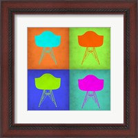 Framed Eames Chair Pop Art 1