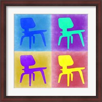 Framed Eames Chair Pop Art 4