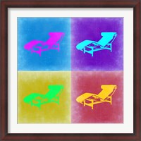 Framed Lounge Chair Pop Art 2