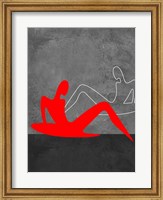Framed Red Girl 2