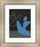 Framed Blue Girl