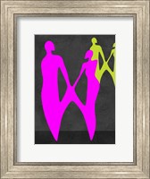 Framed Purple Couple