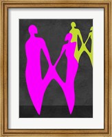 Framed Purple Couple