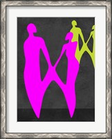 Framed Purple Couple