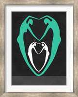 Framed Green heart