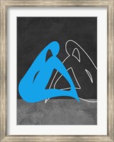 Framed Blue Woman