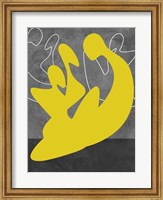 Framed Yellow Lovers