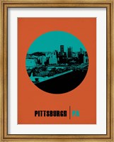 Framed Pittsburgh Circle 1