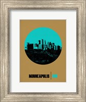 Framed Minneapolis Circle 1